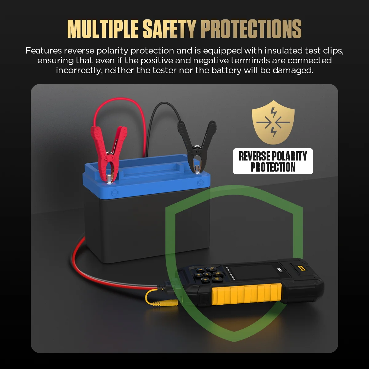 AUTOOL BT960 safety protection