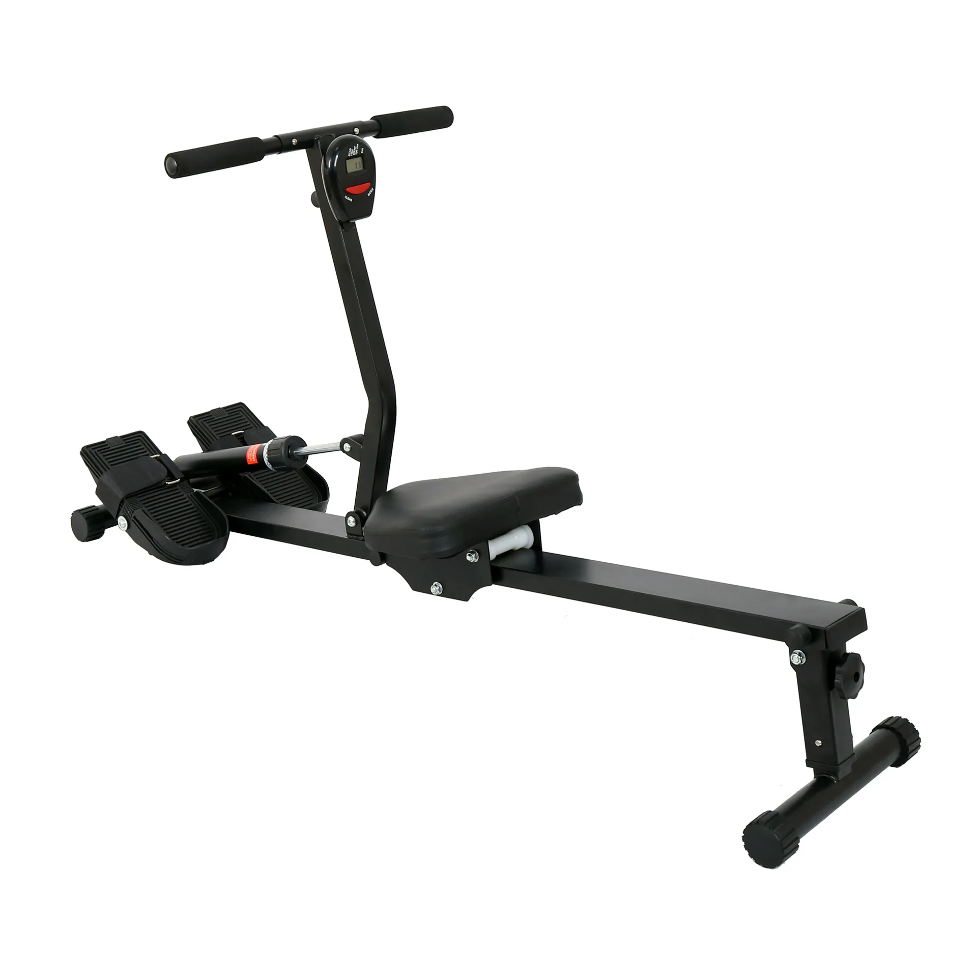 Resistance rowing machine home fitness equipment silent foldable abdomen and leg rowing machine for sale