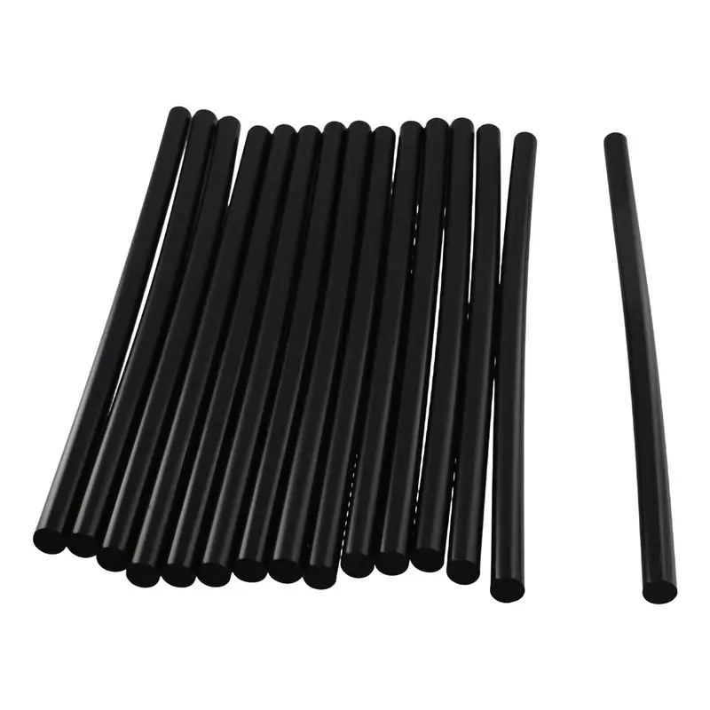 ABMI-15Pcs Hot Glue Sticks, 270 X11mm Black Hot Melt Glue Sticks For Car Body Dent Repair Remover Crafts DIY Projects,