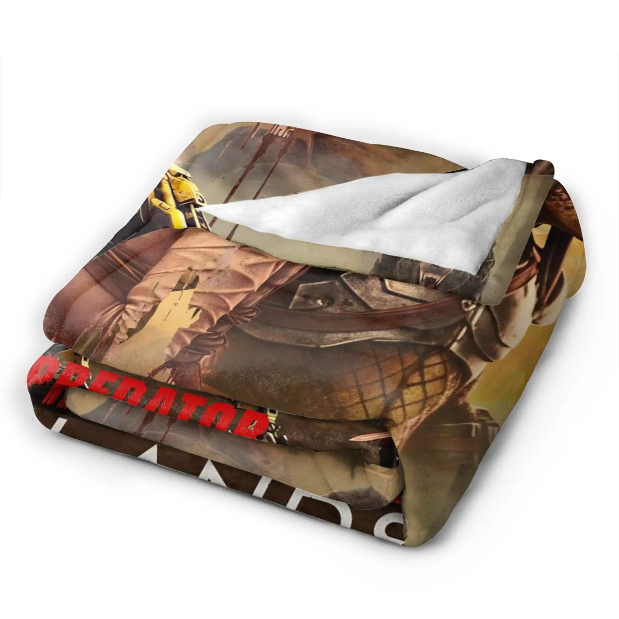 بطانية ناعمة دافئة مكتب السفر المفترس Badlands 2025 أفلام رمي بطانية الفانيلا المفرش لغطاء سرير أريكة في الهواء الطلق