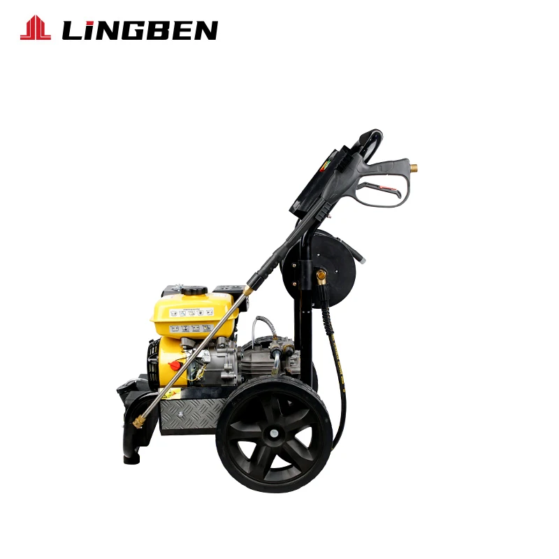 LINGBEN 170HK سيارة/حديقة/مطرب غسالة 170bar منظف الضغط العالي مزرعة منظف الحائط غسالة الضغط العالي
