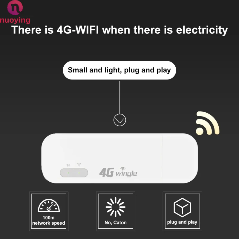 4G WLAN-Modem USB-Dongle Mobil 150 Mbps Netzwerk Cat4 Breitband Entsperrt Universal Modifiziert Drahtlos mit SIM-Kartensteckplatz