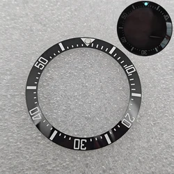 Bisel de cerámica para reloj, accesorios para reloj, boca circular de aguas profundas, diámetro de círculo Digital de 40mm, 31,5-40mm