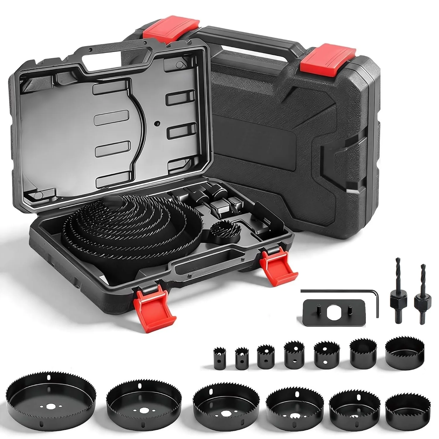 18PCS Hole Saw Kit 3/4