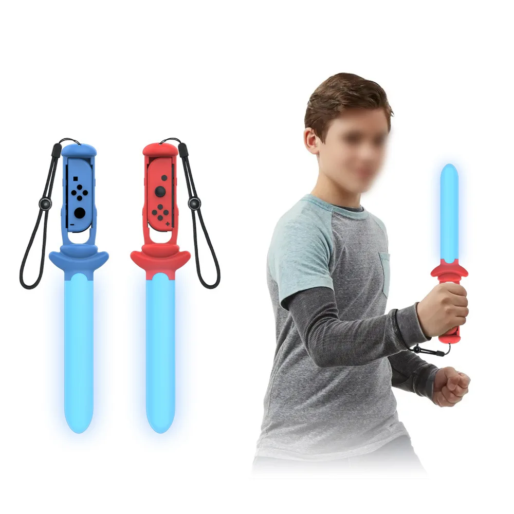 TNS-2109 LED Glow Sword for Switch/OLED Joy-Con Controllers – For The Legend of Zelda: Skyward Sword & Switch Sports, 1-Pack