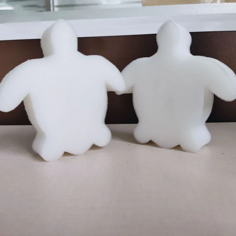 Esponja absorbente de aceite, formas de tortuga, herramientas de limpieza, accesorios, removedor, esponjas flotantes para bañera de hidromasaje, piscina, SPA, 5/10 Uds.