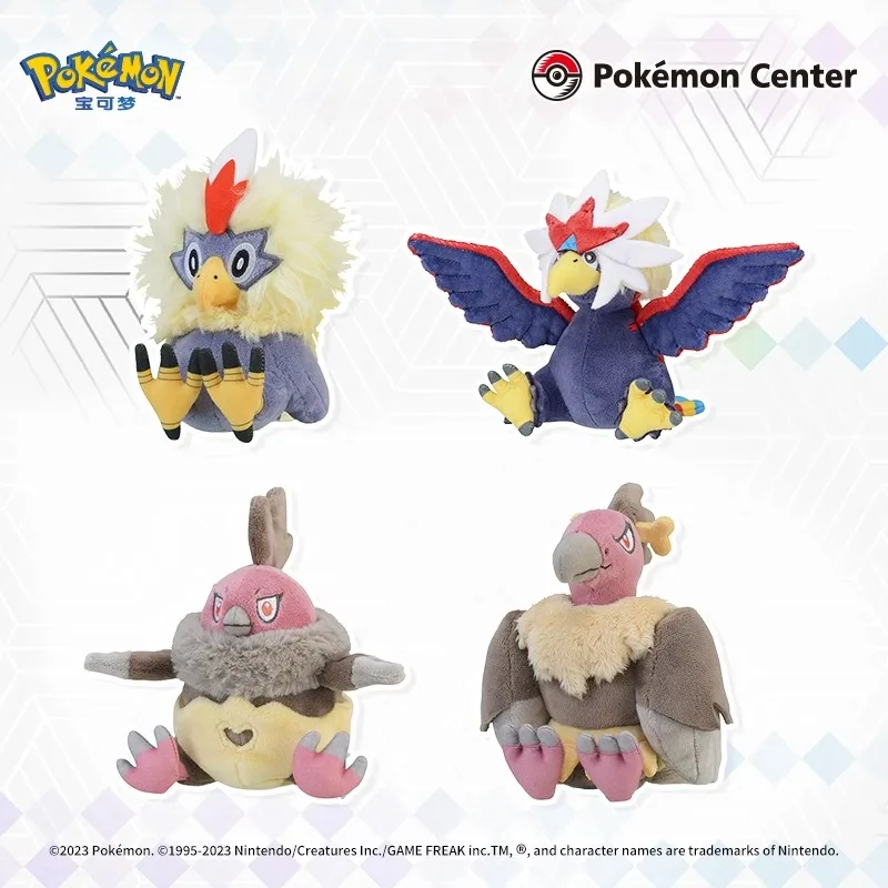

Мягкая плюшевая игрушка Pokemon Fit Rufflet, Braviary, Vullaby & Mandibuzz