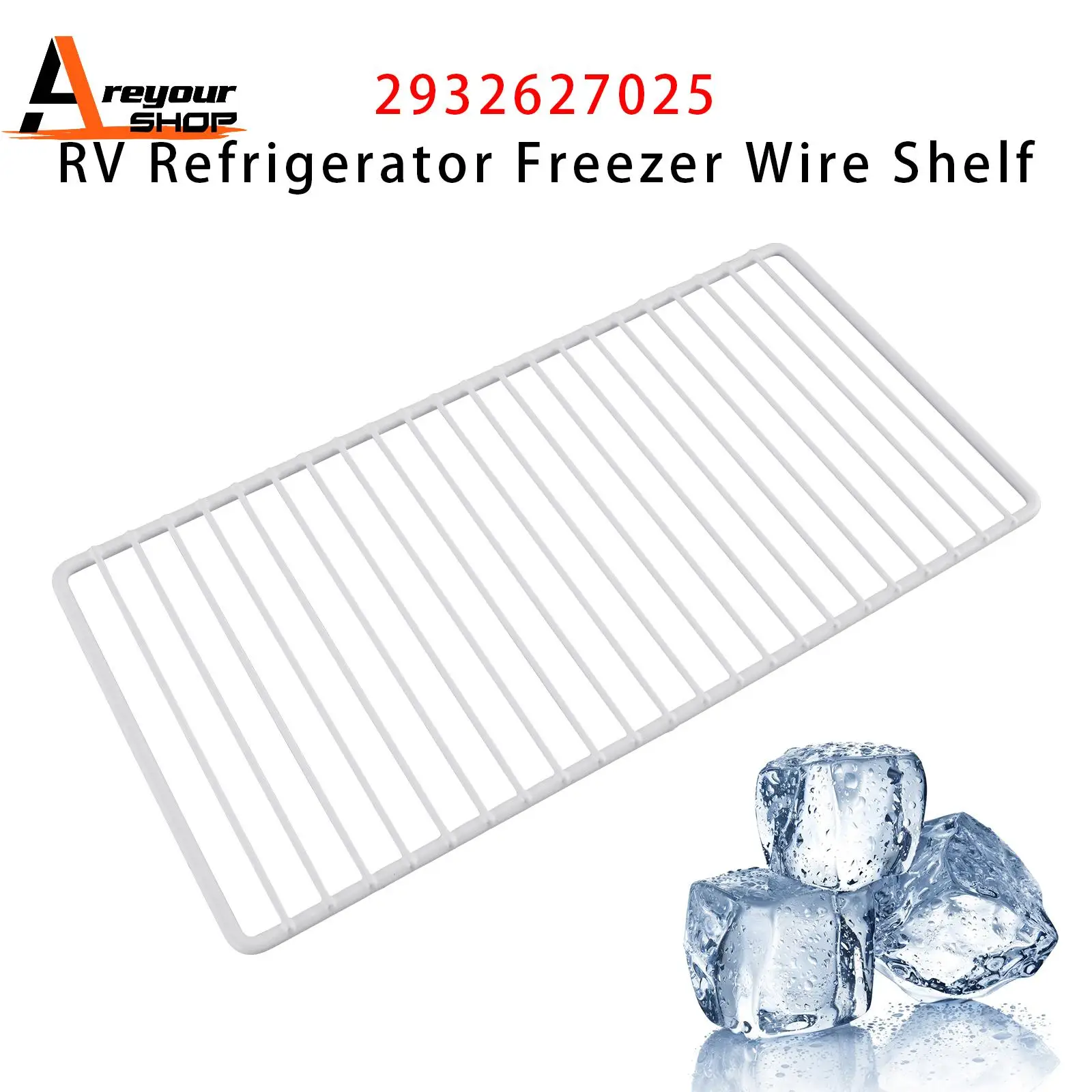 

2932627025 Проволочная полка для холодильника с морозильной камерой на колесах