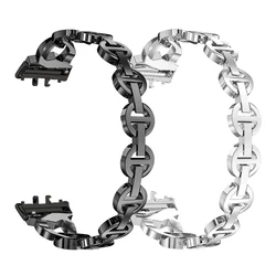 Diamond Watchband For Samsung Galaxy Fit 3 Watch Strap For samsung galaxy fit 3 Band For Galaxy Fit3 Metal Bracelet Correa reloj