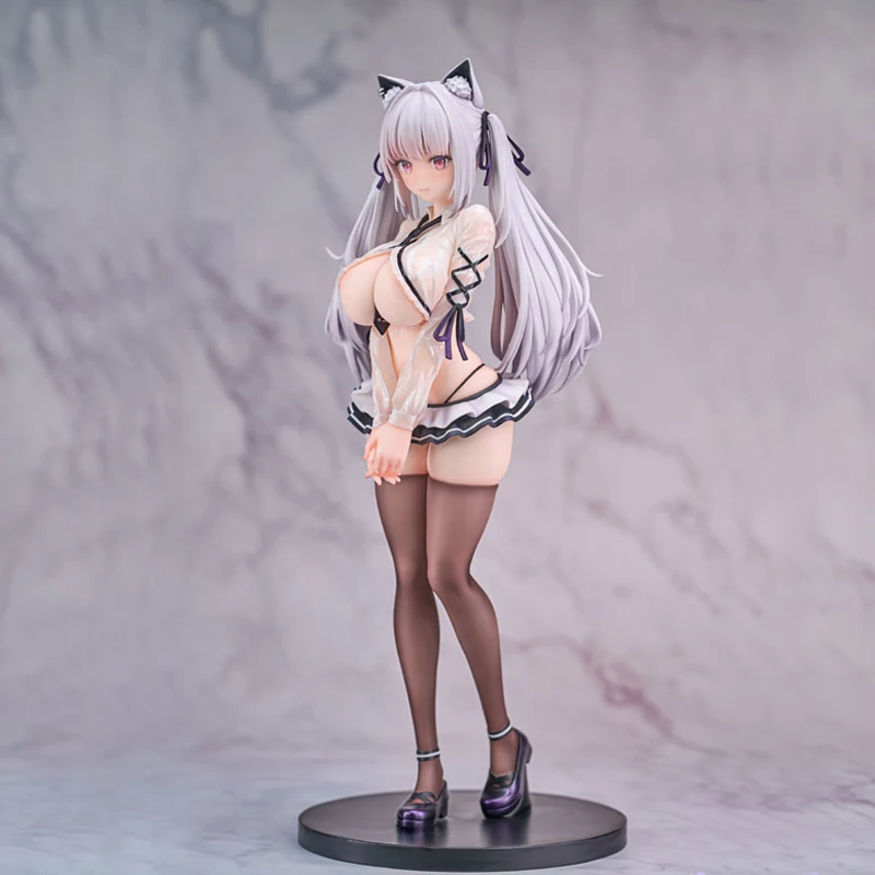 26 centimetri SIKI ANIM Alvina chan Bagnato Sexy Anime Figura Vino Cameriere Ragazza Cynthia/Esoutoys Dongtan Action Figure Modello Per Adulti Bambola Giocattoli