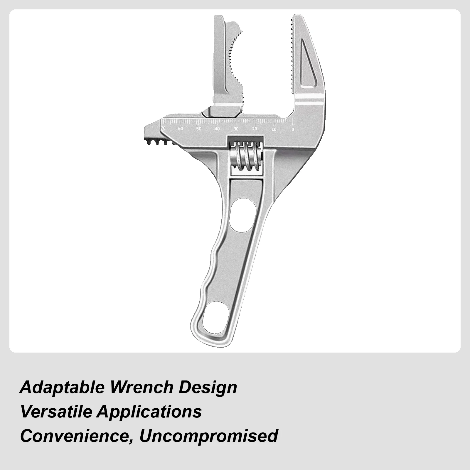 

Ключ для раковины, регулируемый 0,2-2,7 дюйма, сантехнический ключ, рабочие инструменты для клапана душевой трубы, сантехнический автомобильный электрический смеситель