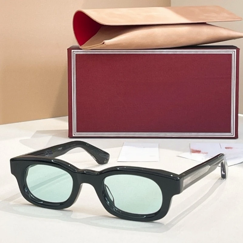 

WHISKEYCLONE Famous Luxury Brand Sunglasses Women Oval Acetate Outdoor Men Eyewear Shades for Sun for Travel Street with Case