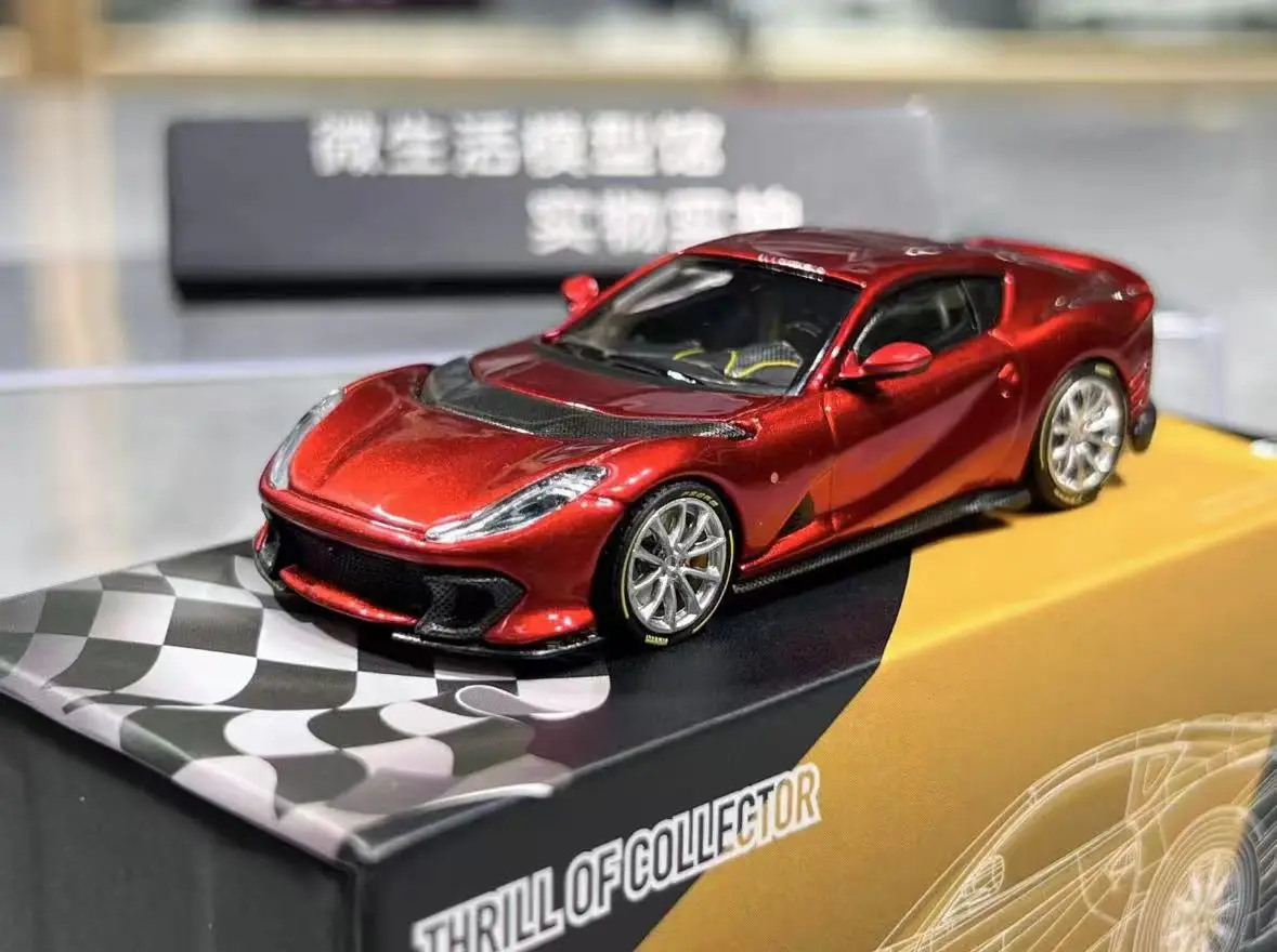 TOC Ferrari 812 competizione ミニカー 未開封 TOC 1:64 812 Competizione V12 Diecast Model Car - AliExpress 26