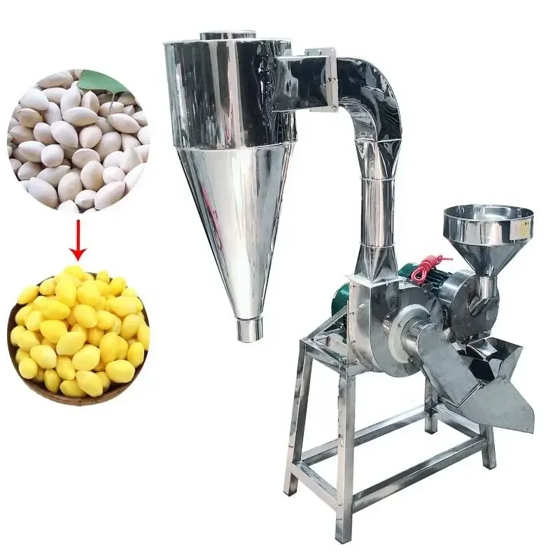 2026 Electric Household Nut Shelling Machine for Ginkgo and Pistachios with Shell Separation and Feeding Mechanism