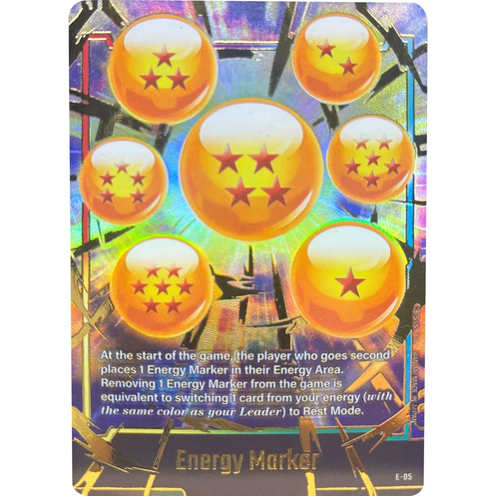 ドラゴンボールDIYホットスタンプコレクションカード孫悟空ブロリーベジットエネルギーマーカーカード自作ゲームアニメカードギフトおもちゃ