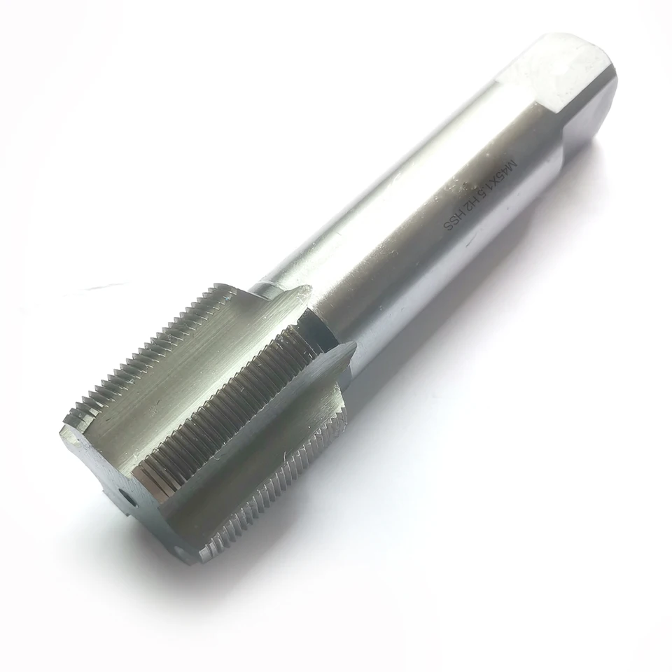 M4 X 0.25 Metric Thread Tap – HSS Right-Hand Straight Flute Tap For Through & Shallow Blind Holes