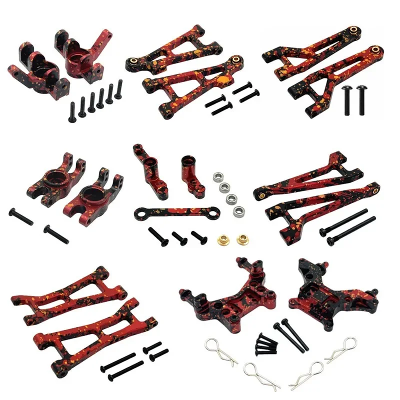 RC Car Vulnerable Parts Set Fit for MJX 1/16 16212 Remote Control Car Parts Metal Upgrade&Modification