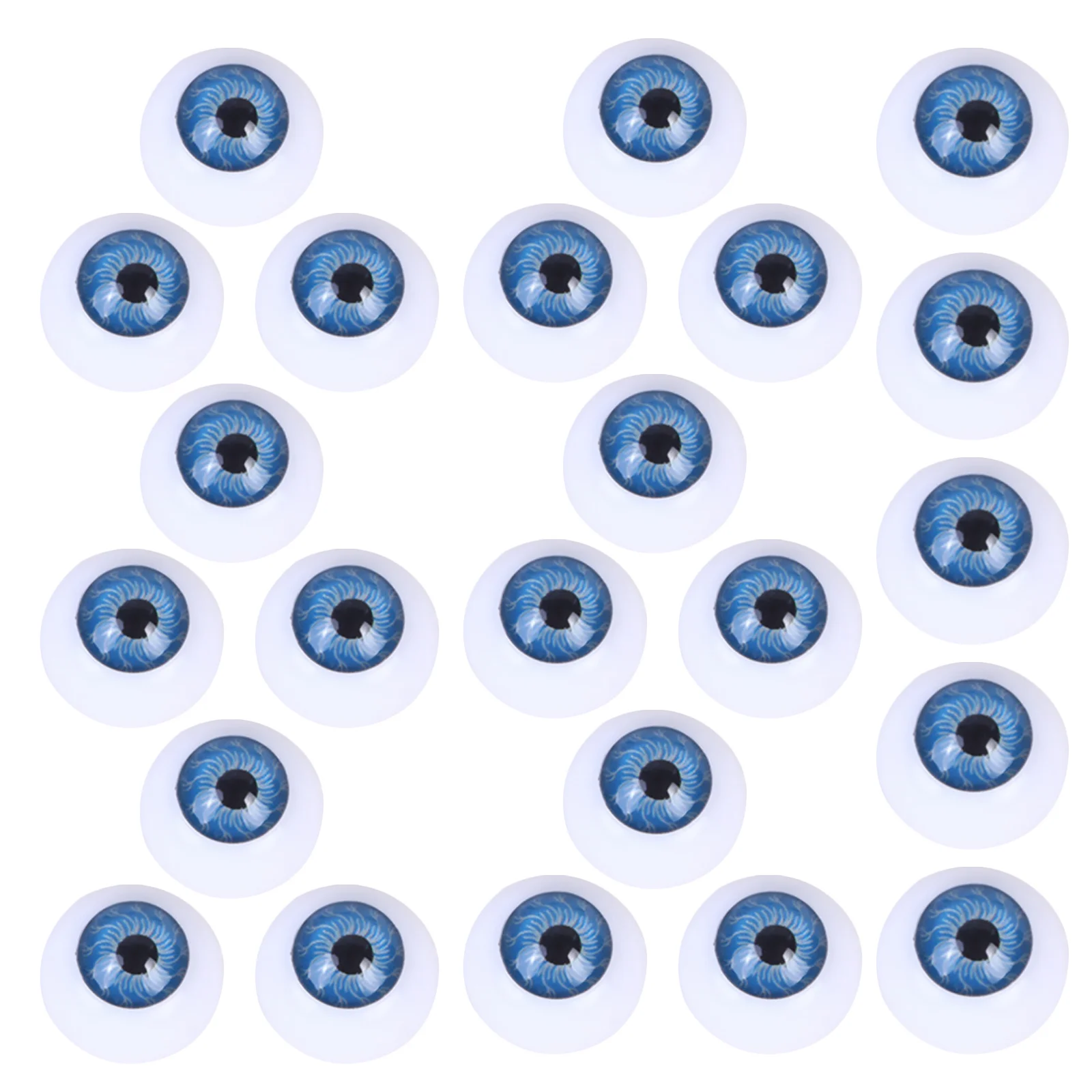 

45Pcs Simulation Eyes for Crafts 16Mm Realistic Plastic Button Eyes Safety Round Eye Balls DIY Halloween Stuffed Animal