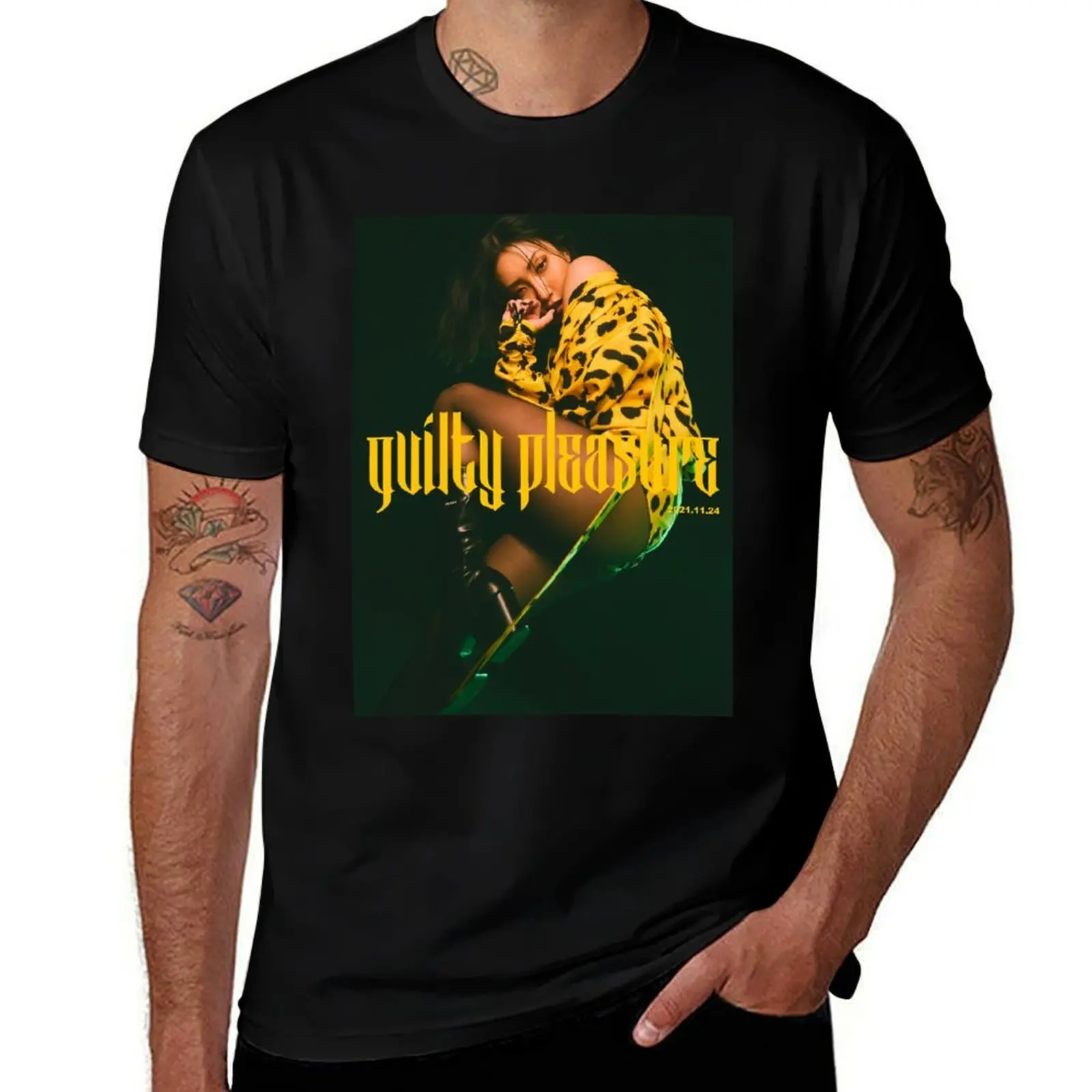 

HWASA Guilty Pleasure T-Shirt Casual Soft Cotton Short Sleeve Tee