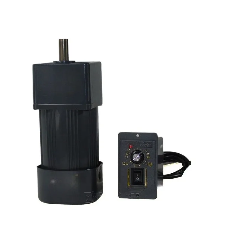 For Motor: 6~120W~250W Single-phase AC 220V Micro Gear Reduction Adjustable Speed Variable Speed Motor