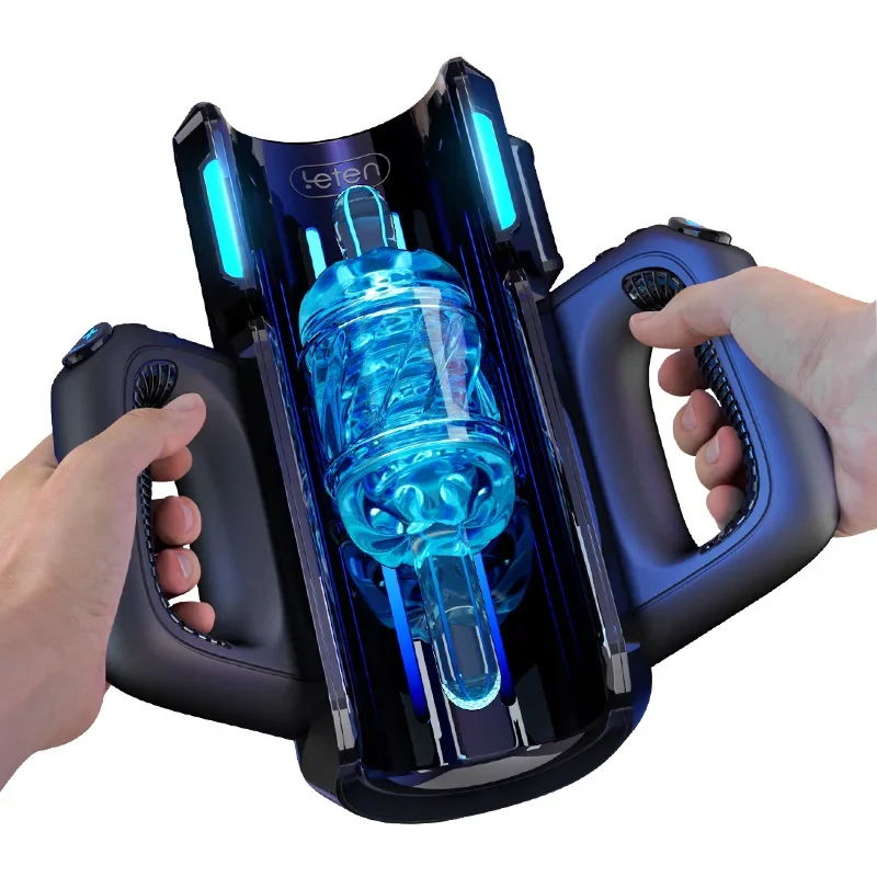 Powerful Thrusting High Speed Male Masturbator Automatic Telescopic Vagina Masturbation Machine Sex Toy for Men Adult Products