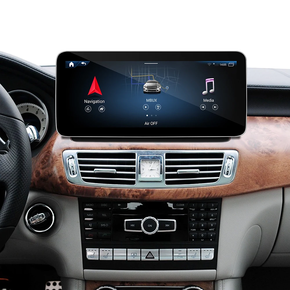 Für Mercedes CLS C218 X218 Upgrade 10,25 Zoll Android Bildschirm Kabelloses Android Auto Apple CarPlay Google Maps Fahrzeug 4G Plug-and-Play – Detail 11