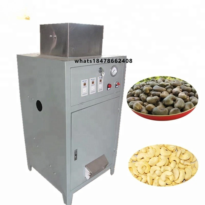 High Peeling Rate Cashew Nut Processing Machine / Cashew Nut Shelling Machine
