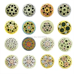 6mm Mosaik Pin Nieten für Messer Griff Schraube Messing Mosaike Nieten Nagel Stahlrohr mehr Design exquisite Stil Länge 90mm