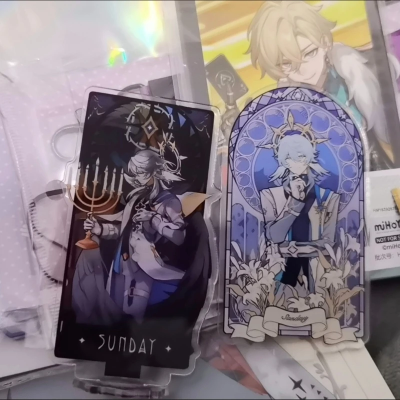 هونكاي: ستار السكك الحديدية الأحد افينتورين ريكوييم الاكريليك الشكل حامل نموذج لوحة لتقوم بها بنفسك زخارف مكتب الدائمة علامة الحلي لمحبي هدية #3