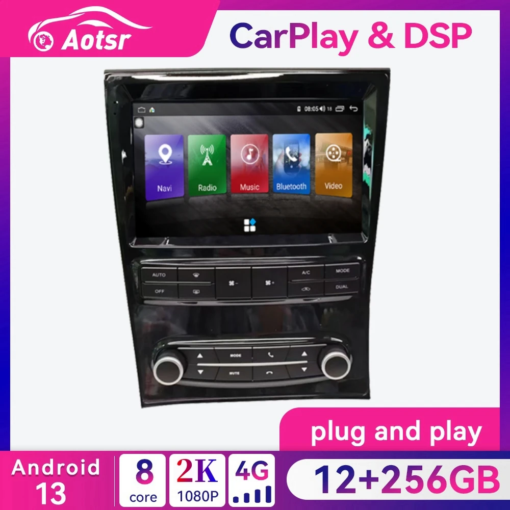 8+256G For Lexus GS GS300 1998-2003 Android 13 Car radio Player GPS Navigation Auto Stereo Multimedia carplay 4G SIM Player Unit