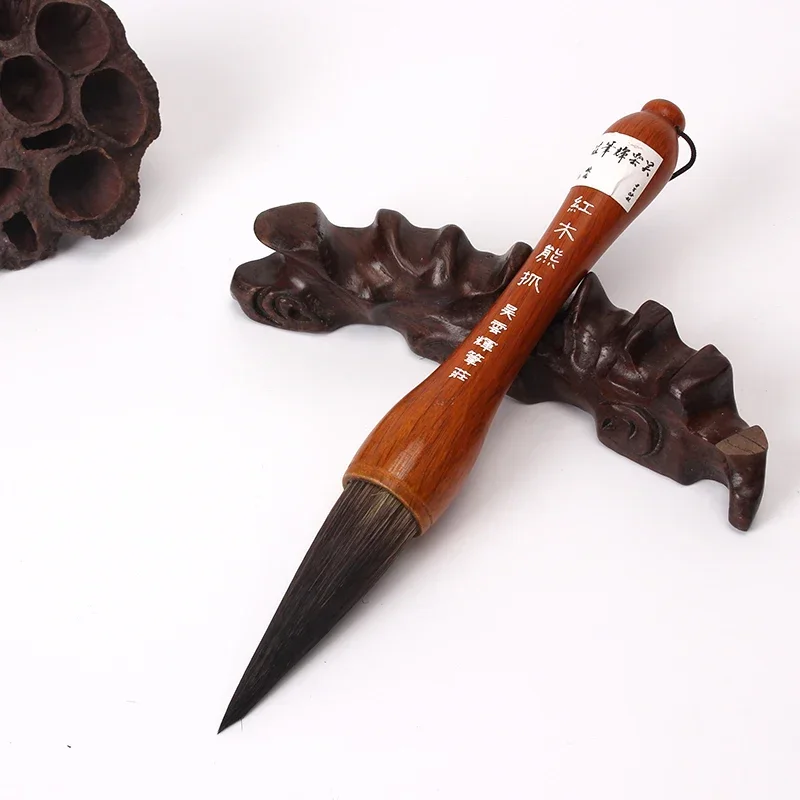 Mixed Hair Brush Chinese Calligraphy Hopper-shaped Brush Regular Script Large Characters Couplets Writing Brush Pen Caligraphy