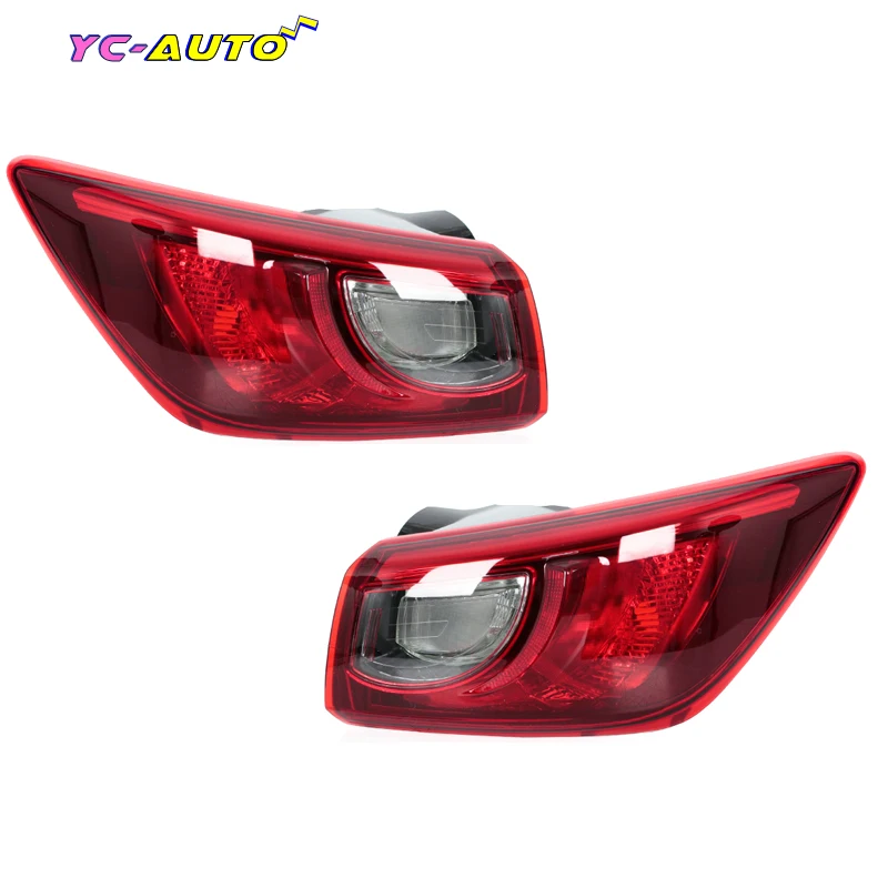 

Rear Tail Light Reversing Brake Signal Lamp Tail Light Housing Without Bulb Car Accessories For Mazda CX3 CX-3 2015-2019