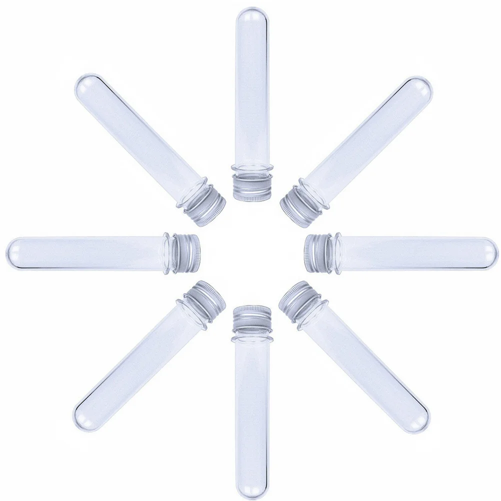 

24Pcs Mask Bottles Clear 40ml Pet Tubes for Cream Lotion Skin Care Bath Salt Travel Plastic Test Tubes