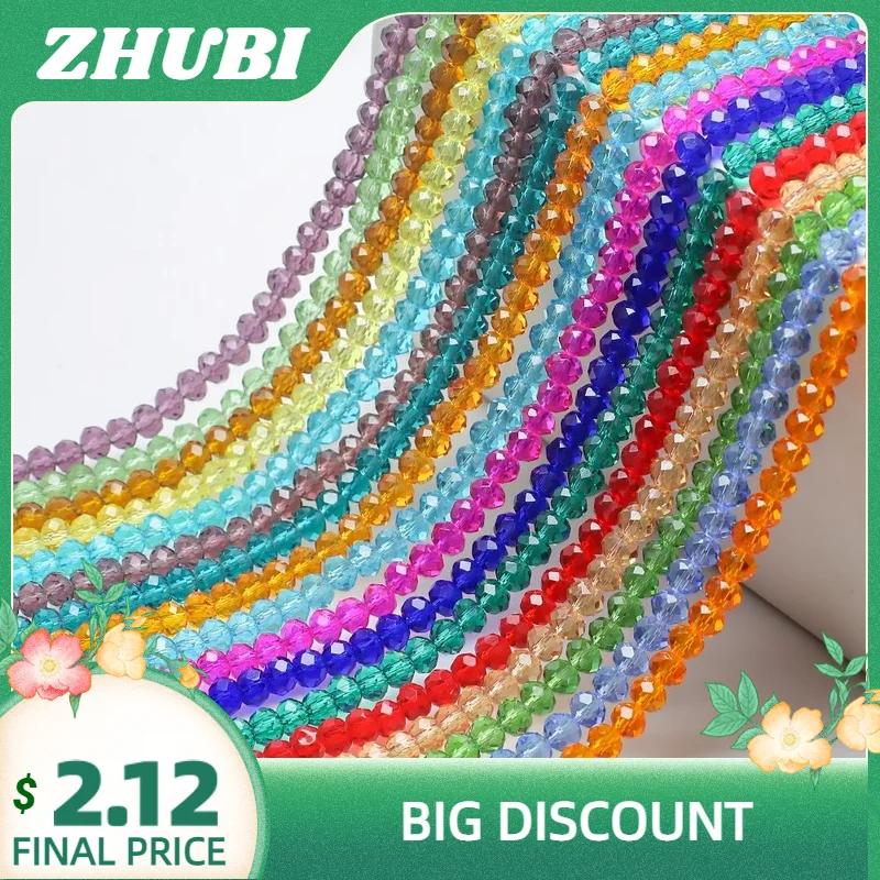 600Pcs 4MM Rondelle…