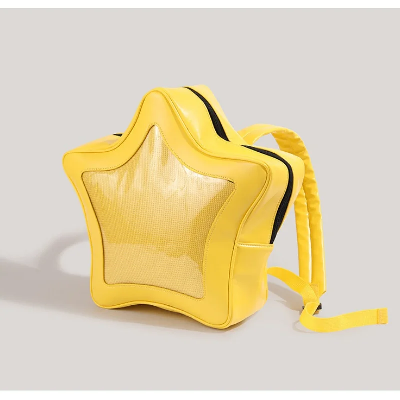 

Girl Sweet Schoolbag Personalized Large Capacity Casual Cute Kawaii Backpack Five-pointed Star Cruel Hip Hop Spice Shoulder Bag