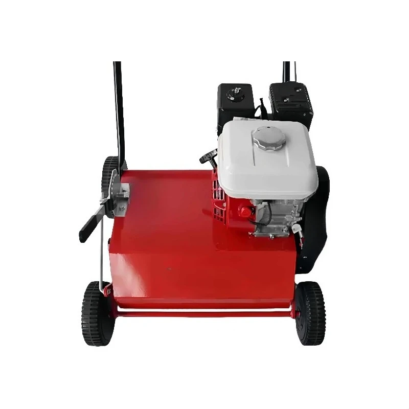 Hand Push Lawn Dethatcher Scarifier 20-Inch for Golf Course Garden Maintenance