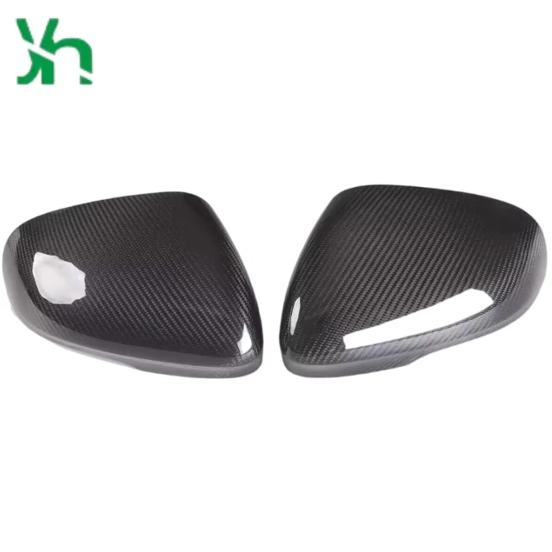 ل جاكوار XE XE LXF XFL XK XJL I-PACE غطاء الرؤية الخلفية ألياف الكربون غطاء الرؤية الجانبية استبدال الملحقات الخارجية