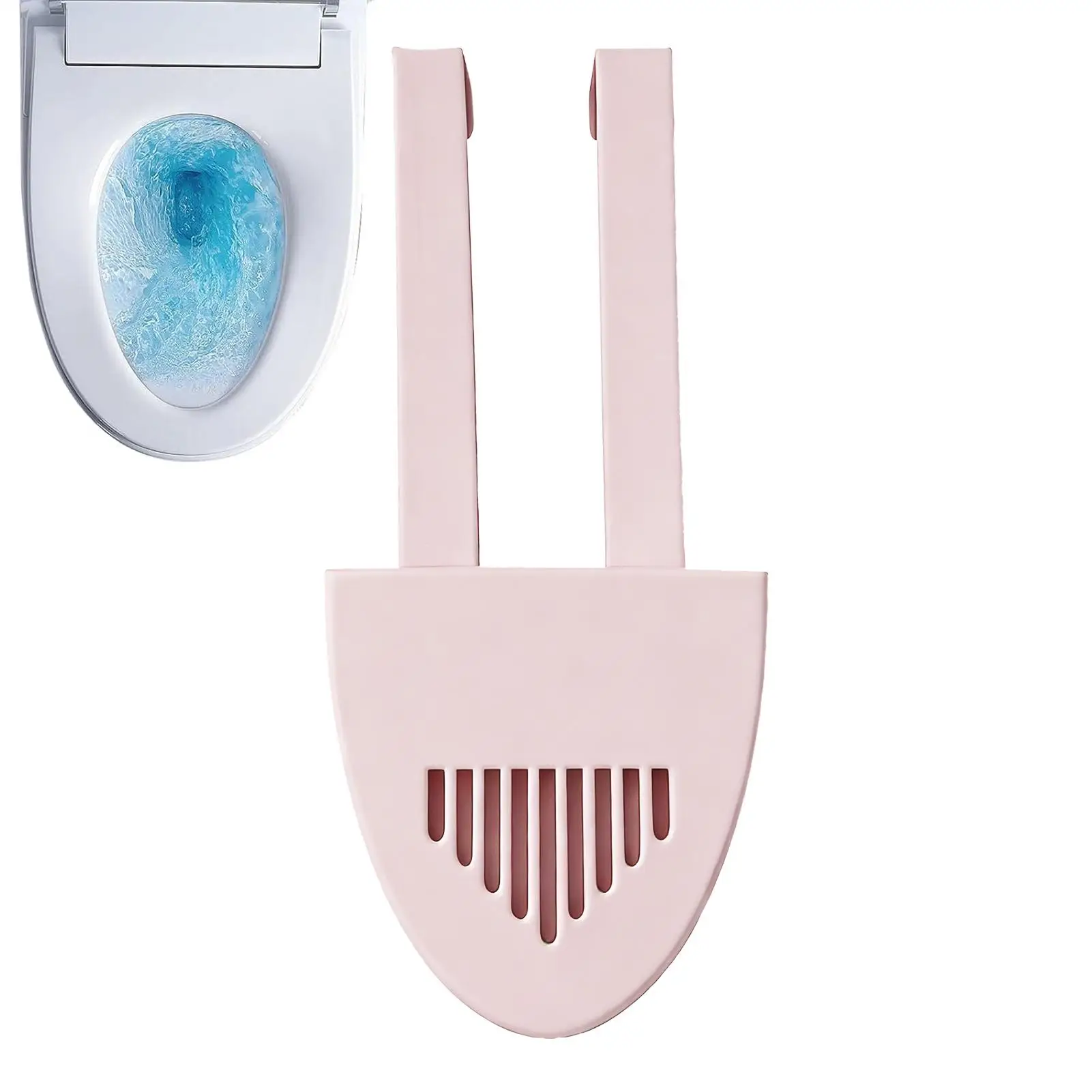 

Toilet Tank Cleaner Tablet Holder Sturdy Dissolution Booster Toilet Cleaner Tablet Carrier Suspending Holder For Bathroom Dorm