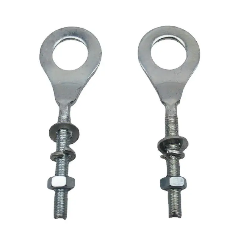 2Pcs Motorcycle Chain Tensioner Adjuster Iron Puller For Mini Bike 50cc-125cc CRF50 XR70 ATV Motorcycle Parts Accessories view 2