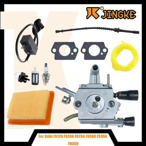 Carburador para Stihl FS120 FS200 FS250 FS300 FS350 FR350 FS 120 200 250 300 350 FR350 FR 450 BT 120 Zama C1Q-S51 4134-120-0651