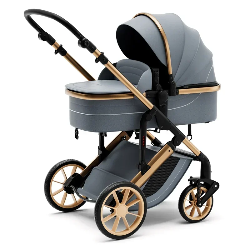 Customization Hot Sale High Quality Luxury Baby Stroller Stroller 3 In 1  Baby Pushchair Beautiful Price Factory Wholesale