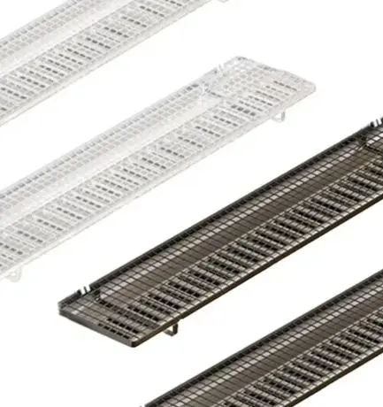 

2-Piece Radiator Shelf, Decorative Metal Radiator Storage Rack, Radiator Clothes Rack Stand, 45*15*3 Cm