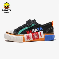 Babaya Children's Canvas Shoes Boys' Breathable Casual Shoes 2023 Spring New Girls Fashion Board Shoes Kids Sneakers for Girl