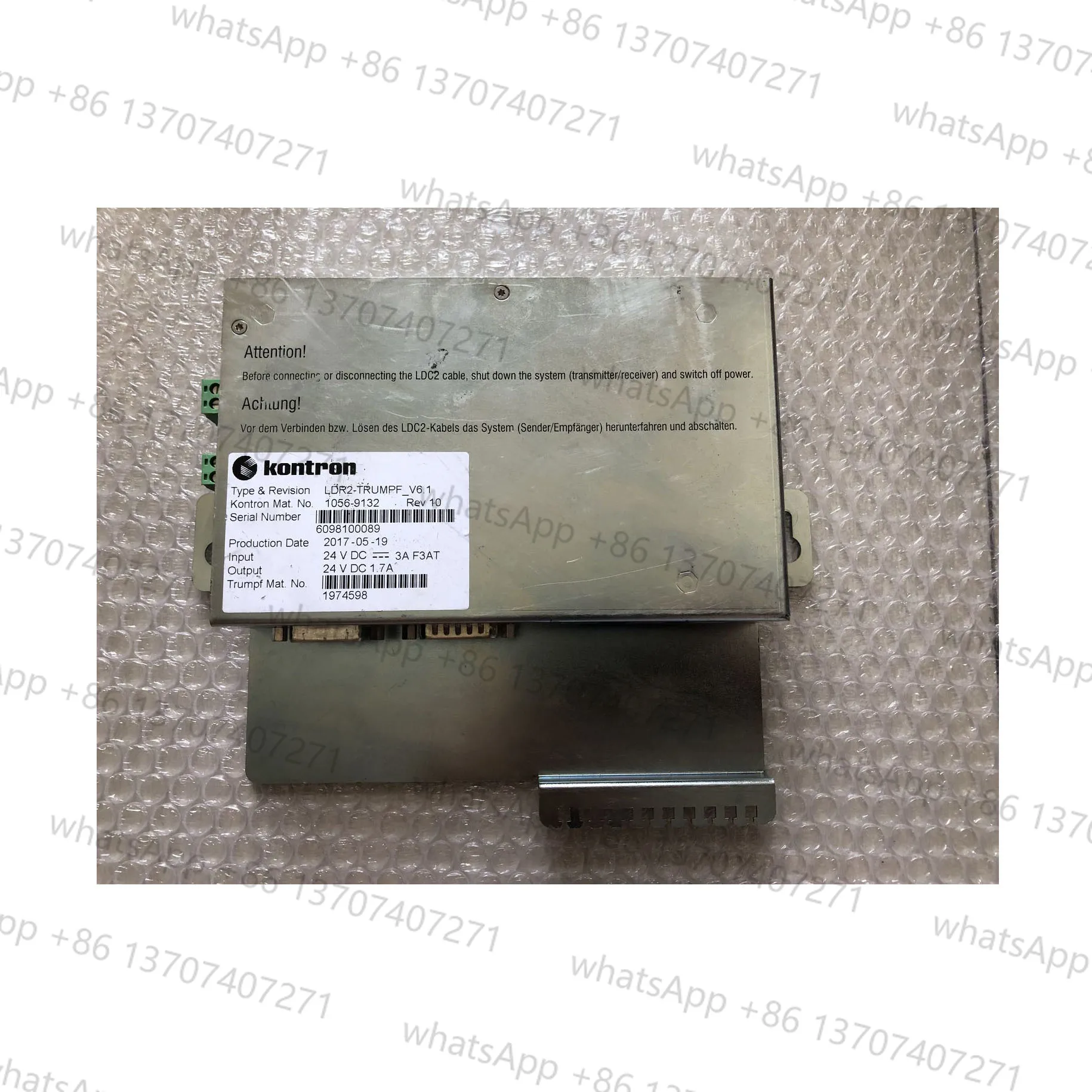 

Б/у система управления LDR2-TRUMPF V6.1 для Kontron