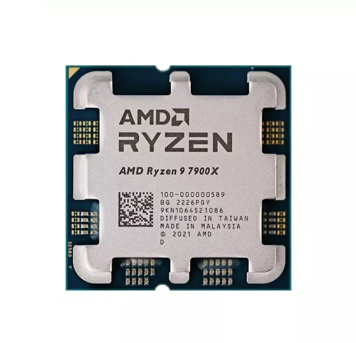 

For R'yzen 9 7900X R9 7900X 4.7 GHz 12-Core 24-Thread CPU Processor 5NM L3=64M 100-000000589 Socket AM5 New Sealed Tray