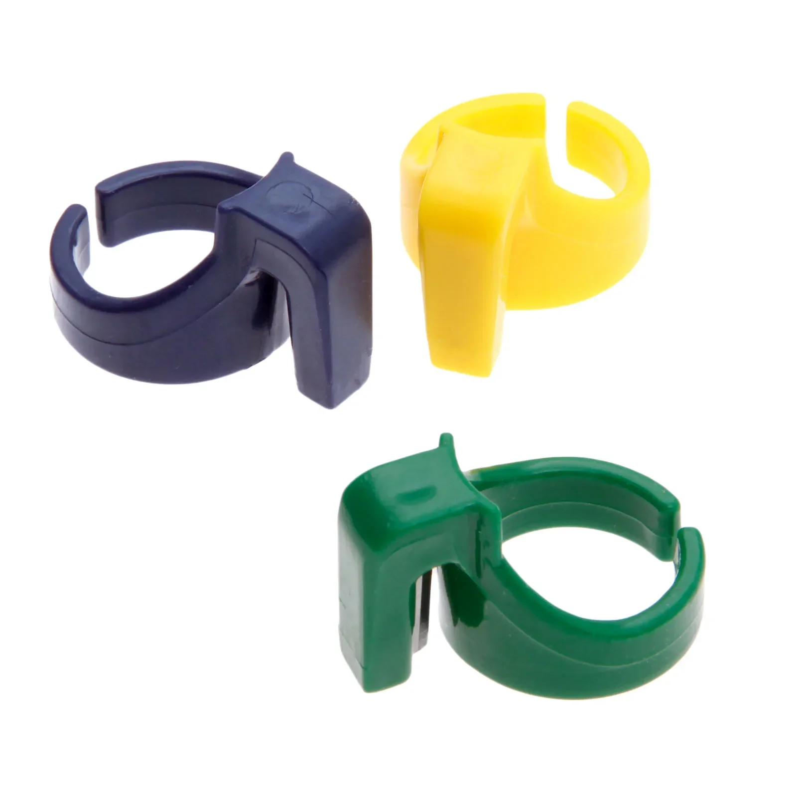 3pcs Home Plastic Thimble Sewing Ring Thread Cutter Finger Blade Needle Sewing Craft DIY Accessory Tool Finger Knife