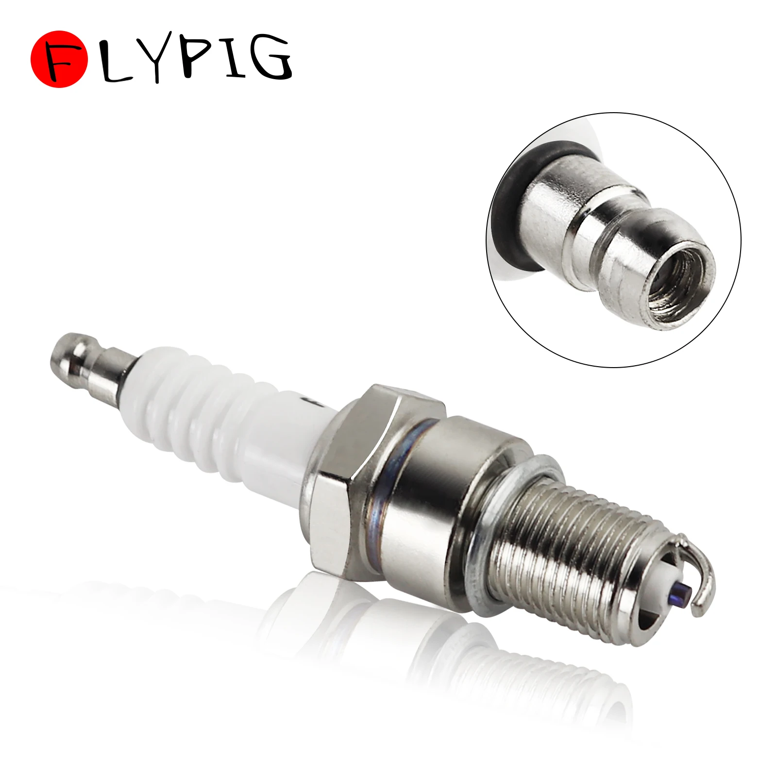 

Spark Plug F7TC for Honda GX120 GX160 GX200 GX240 GX270 GX340 GX390 Generator Lawnmower Tractor Rototiller Water Pump Go Kart