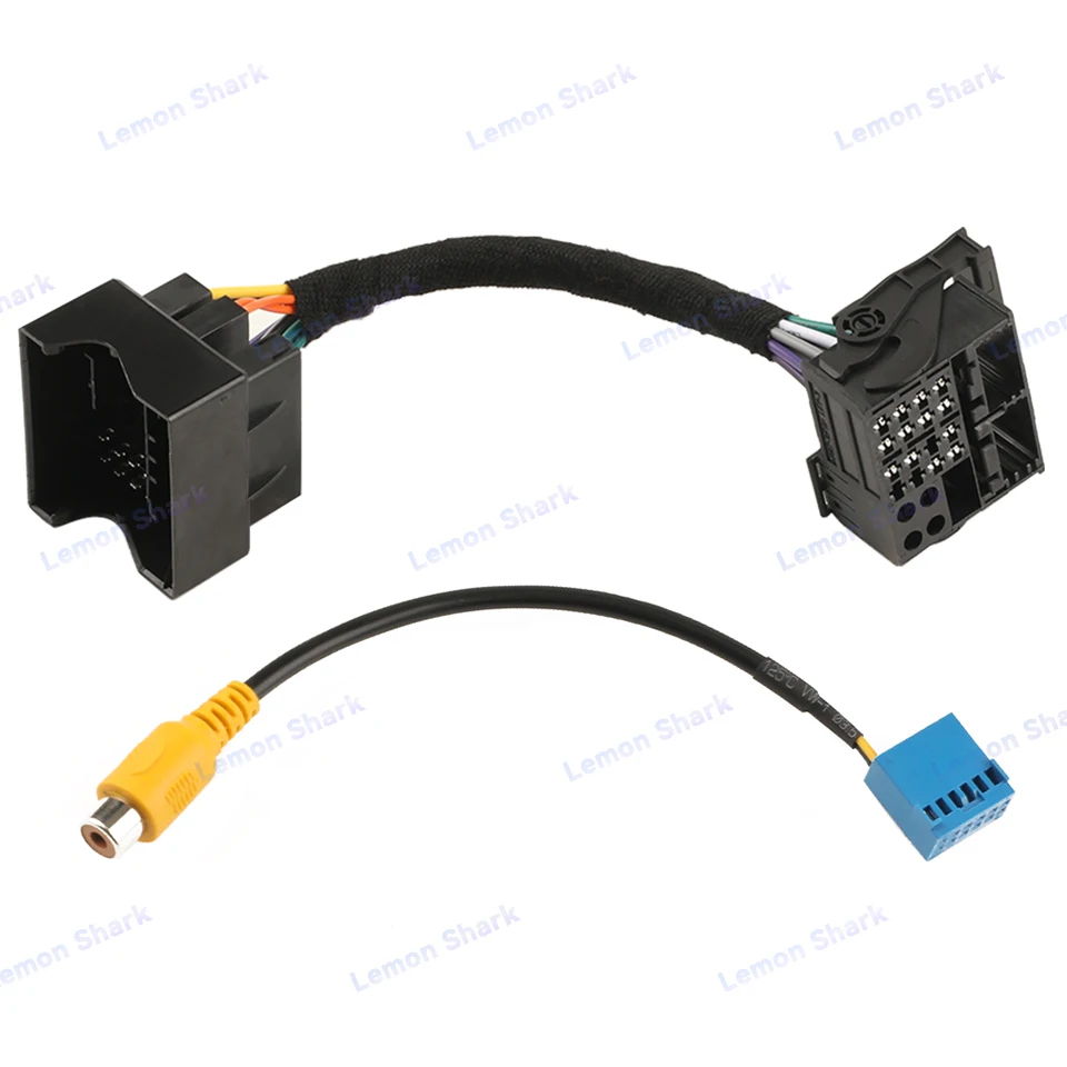 MQB to PQ Conversion Plug for MIB Radio RCD510 RCD330 Plus Connector Adapter Cable For VW Tiguan Passat Jetta