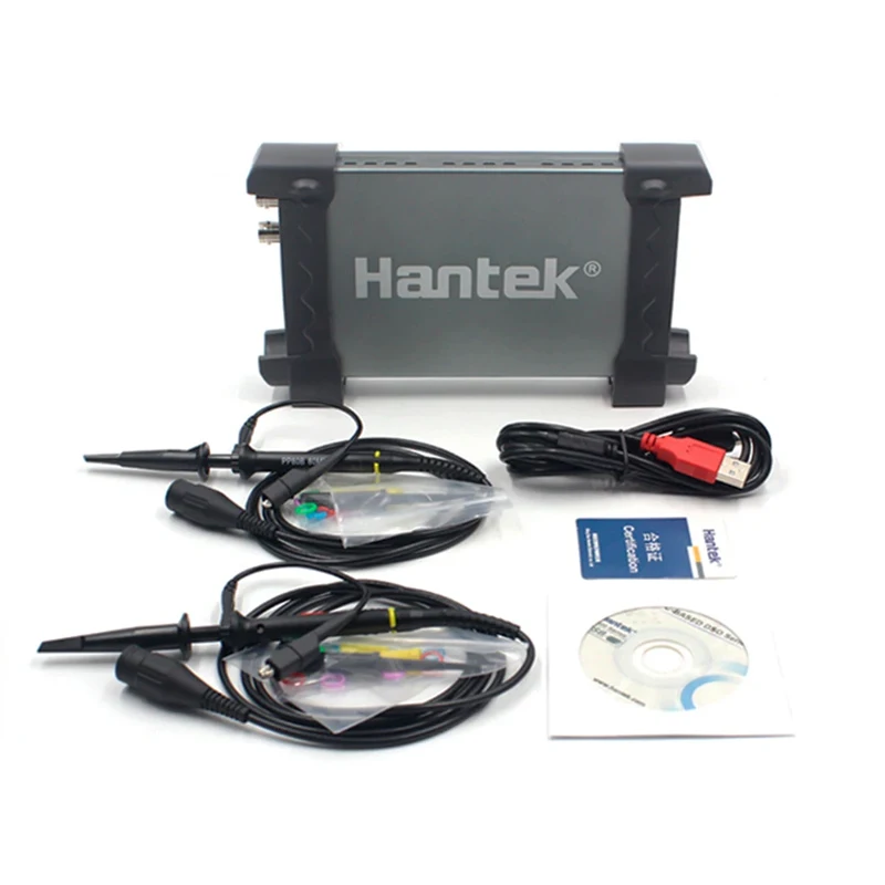 Hantek USB Virtual  Osciloscopio 6022BE 6022BL 20MHz 48MSa/S  Laptop PC  Digital  logic analyzer