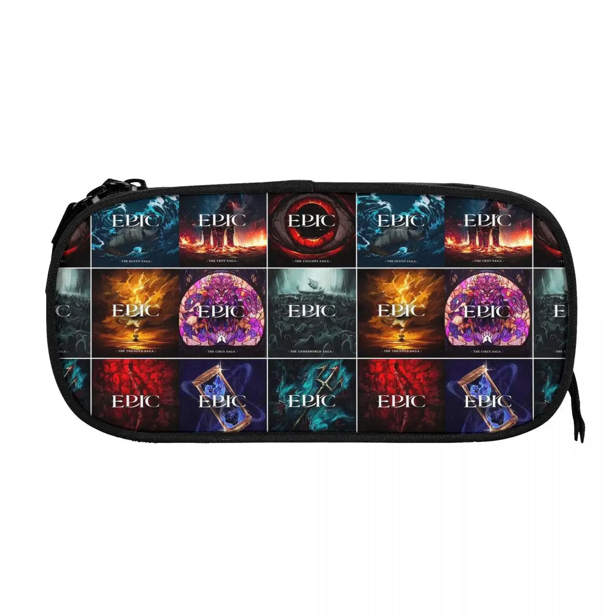 ملحمة الموسيقية ساغا يغطي مقلمة للطلاب الهدايا صندوق القلم حقيبة أقلام رصاص تخزين كبير قلم رصاص الحقيبة حامل القلم